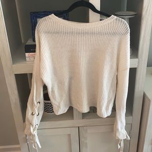 Madison&berkley, medium white sweater